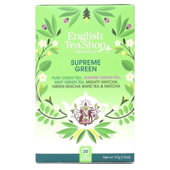 English Tea Shop Organic - Supreme Green Tea 20 Bag Sachets