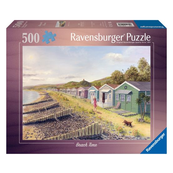 Ravensburger - Beach Time 500 Piece Jigsaw Puzzle