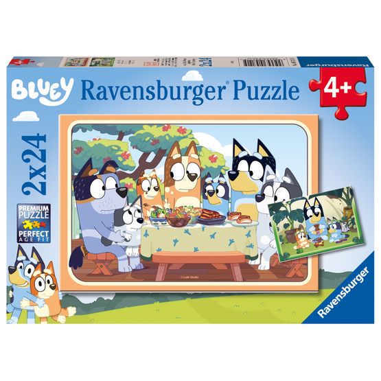 Ravensburger - Bluey 2 x 24 Piece Jigsaw Puzzle