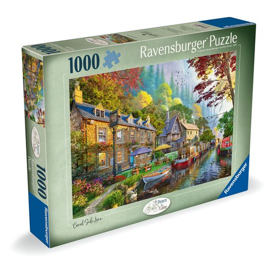 Ravensburger - Down the Lane No.6 Canal side Lane 1000 Piece Jigsaw Puzzle