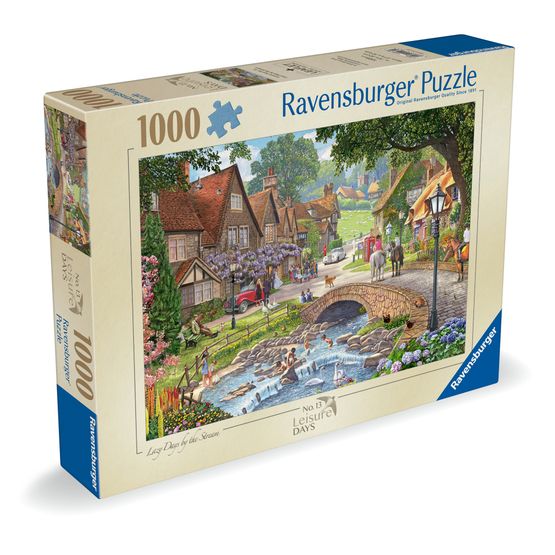 Ravensburger - Leisure Days No.13: By the Stream 1000 Piece Jigsaw Puzzle