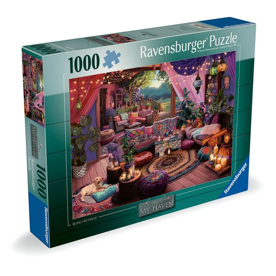 Ravensburger - My Haven No.12 Boho Retreat 1000 Piece Jigsaw Puzzle