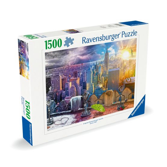 Ravensburger - New York Summer and Winter 1500 Piece Jigsaw Puzzle