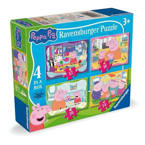 Ravensburger - Peppa Pig 4-in-a-Box Jigsaw Puzzle