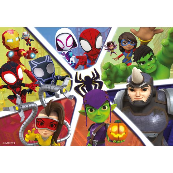 Ravensburger - Spidey & His Amazing Friends 2 x 24 Piece Jigsaw Puzzle ...