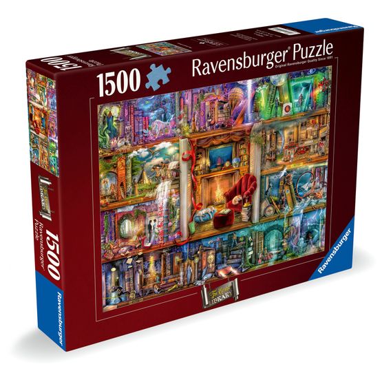 Ravensburger - The Grand Library Aimee Stewart 1500 Piece Jigsaw Puzzle