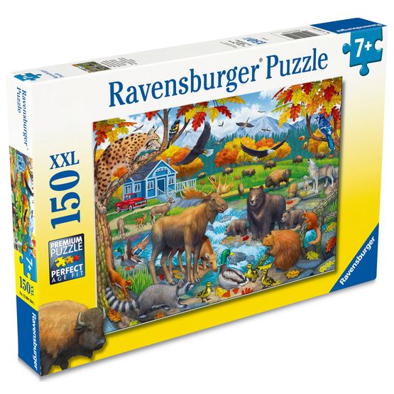 Ravensburger - Wildlife Gathering 150 XXL Piece Jigsaw Puzzle