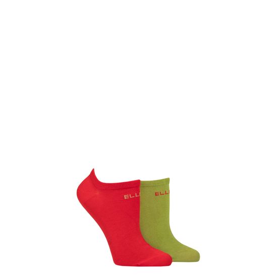 Elle - Bamboo No Show Socks Coastal Joy 2 Pair Pack