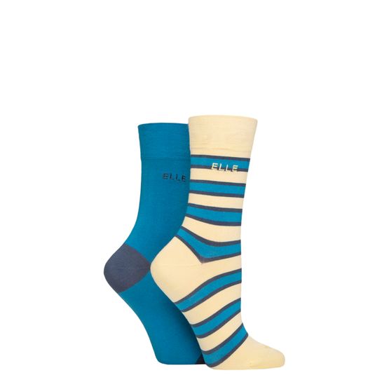 Elle - Bamboo Socks Storm 2 Pair Pack