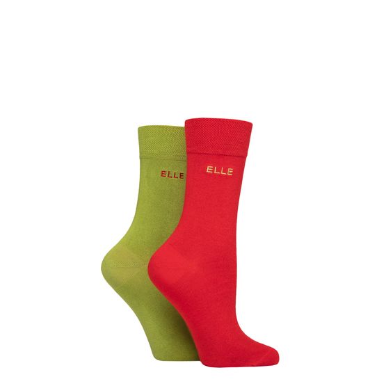 Elle - Bamboo True Socks Coastal Joy 2 Pair Pack