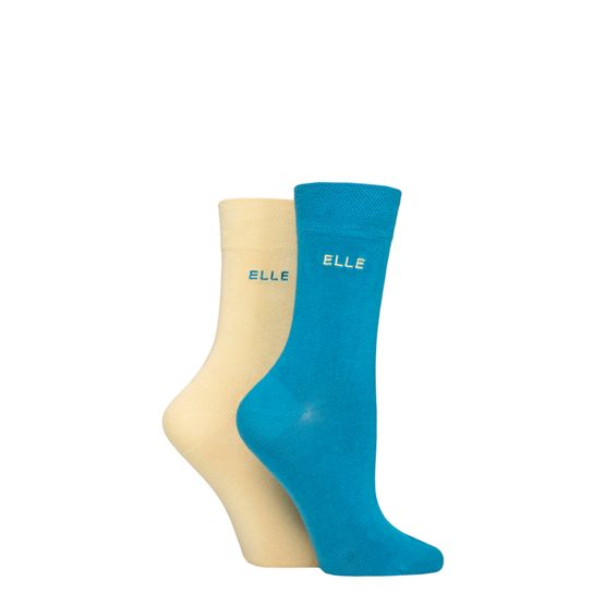 Elle - Bamboo True Socks Storm 2 Pair Pack