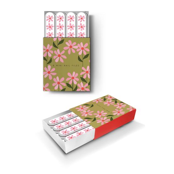 Belly Button Designs - Mini Nail Files Olive