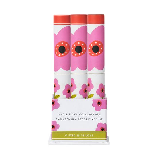 Belly Button Designs - Pen Mabel Mauve Flower