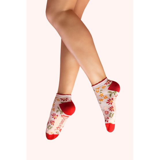 Powder - Trainer Socks Wild Flowers Trainer Socks