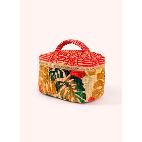 Powder - Velvet Vanity Case Exotic Leaves