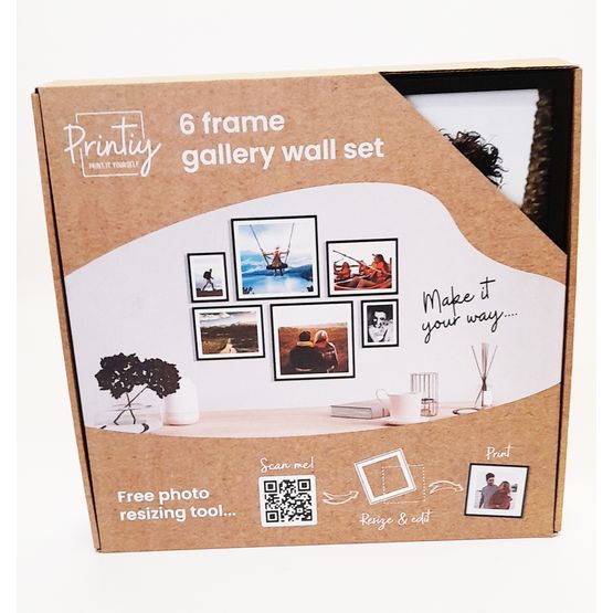 Printiy - 6 Piece Gallery Wall Set