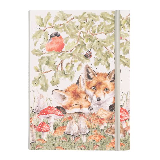 Wrendale Designs - Flexi Notebook Under the Oak Tree Fox
