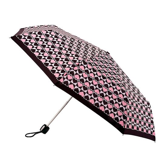 Fulton - Minilite 2 Umbrella Harlequin Hearts