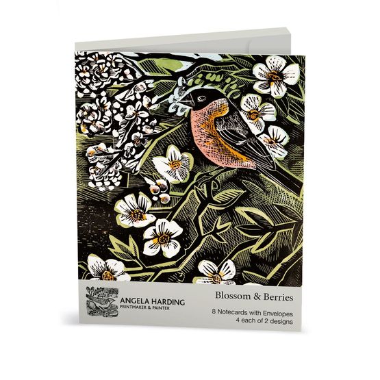 Museums &amp; Galleries - Blossom &amp; Berries Rectangular Notecard Wallets