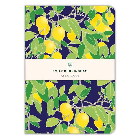 Museums &amp; Galleries - Lemon Grove A5 Luxury Notebook