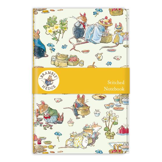 Museums &amp; Galleries - Spring Picnic Stitched Notebook