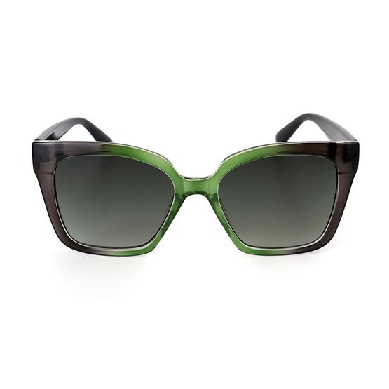 Peace Of Mind - Green Ombre Wayfarer Recycled Polycarbonate Sunglasses