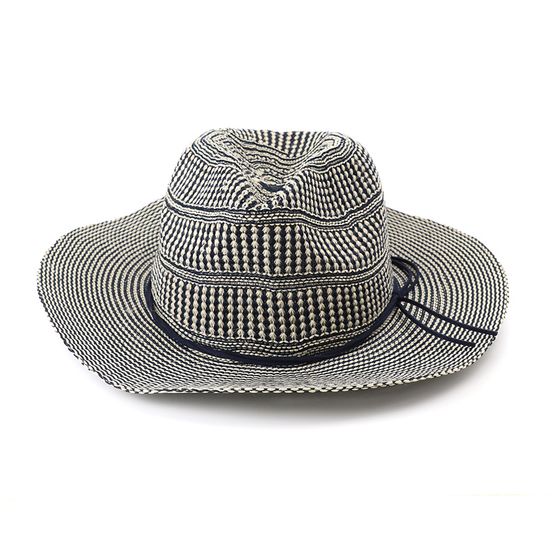 Peace Of Mind - Trilby Sun Hat Monochrome