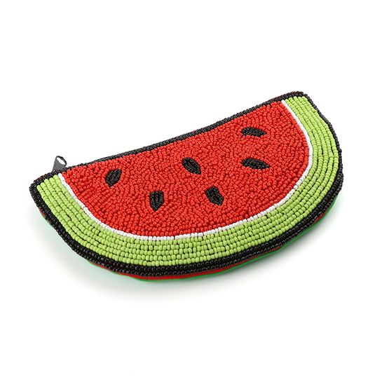 Peace Of Mind - Beaded Purse Watermelon Slice