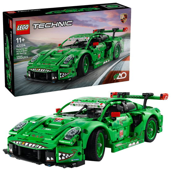 LEGO Technic -Porsche 911 GT3 R REXY AO Racing Car