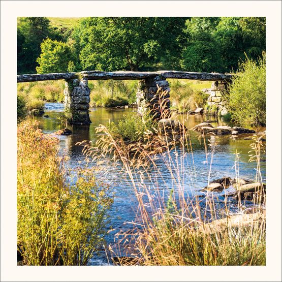 The Eco Friendly Card Co - Clapper Bridge Postbridge Card