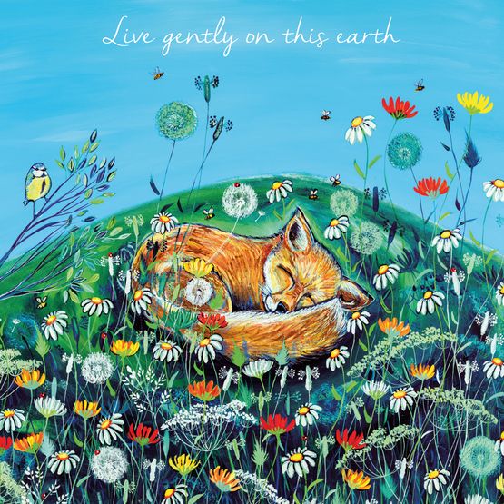 The Eco Friendly Card Co - Live Gently on this Earth Card