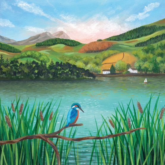 The Eco Friendly Card Co - Quietly Watching Card