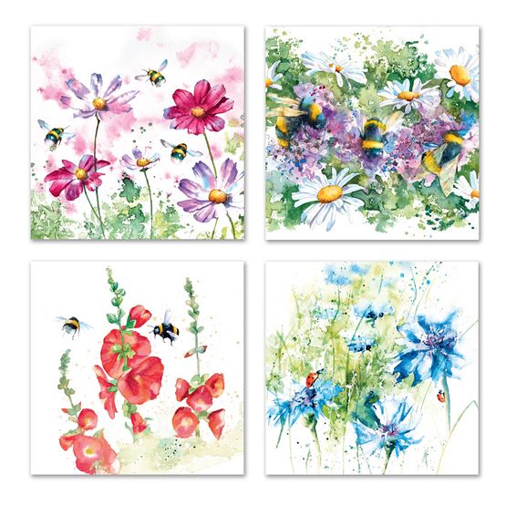 The Eco Friendly Card Co - Rachel Toll Floral Wallet