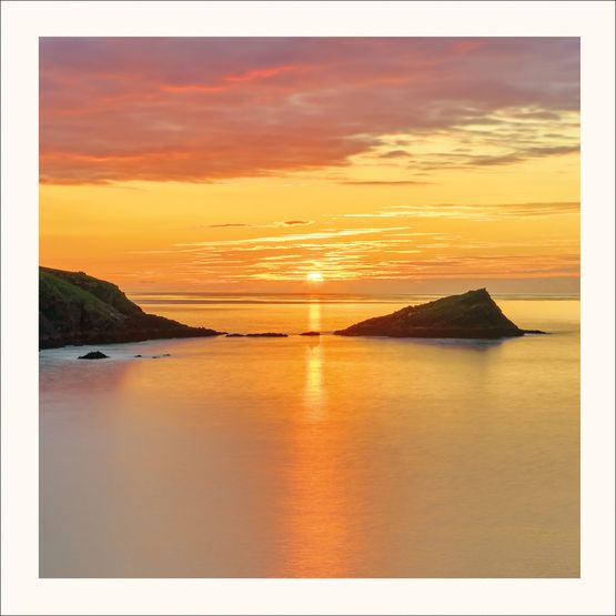 The Eco Friendly Card Co - Setting Sun Atlantic Coast Card