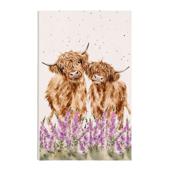 Wrendale Designs - Notepad Highland Cow