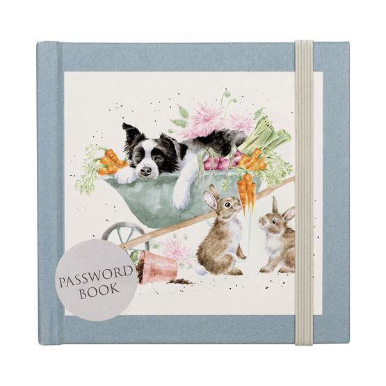 Wrendale Designs - Password Book Dog &amp; Rabbits