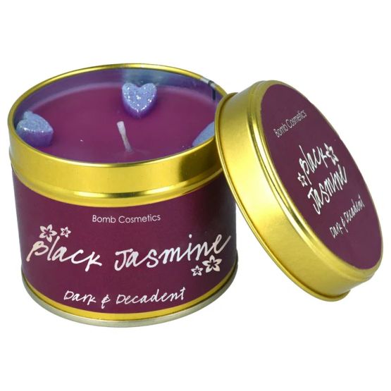 Bomb Cosmetics - Black Jasmine Tin Candle