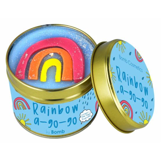 Bomb Cosmetics - Rainbow A Go Go Tin Candle