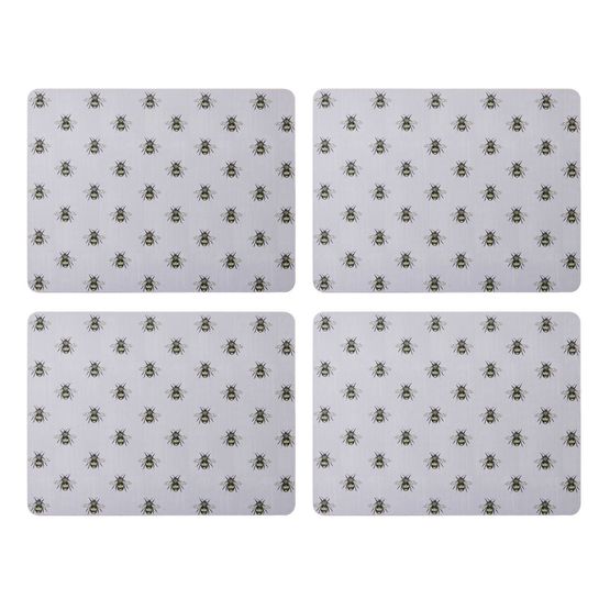 Creative Tops - Bee Print Pack of 4 Premium Placemats