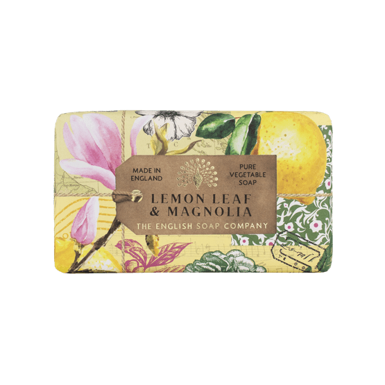 English Soap Company - Anniversary Collection Lemon Leaf &amp; Magnolia Soap