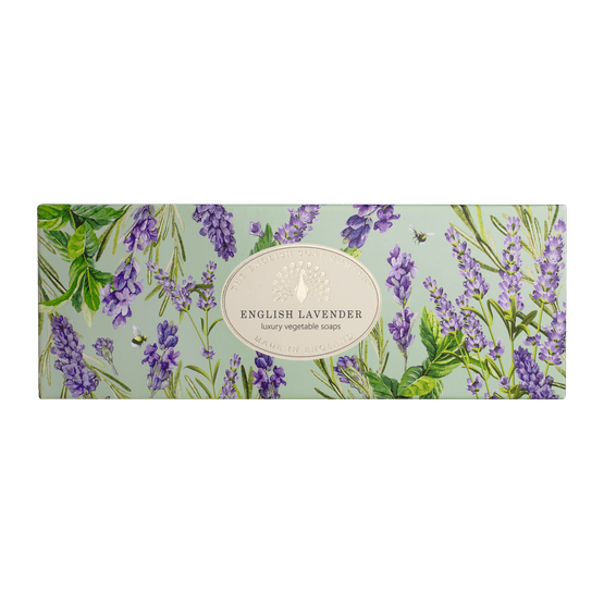 English Soap Company - Heritage English Lavender Triple Soap 3 x 100g