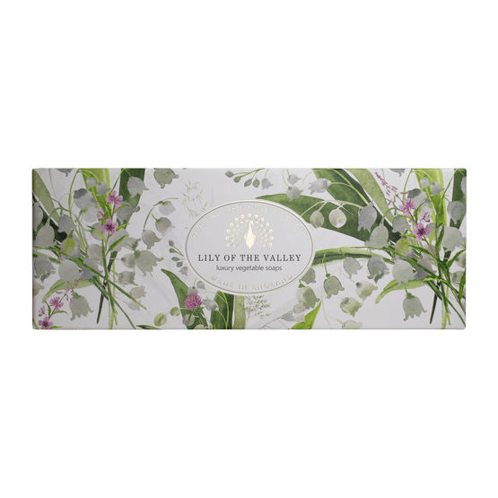 English Soap Company - Heritage Lily of the Valley Triple Soap 3 x 100g