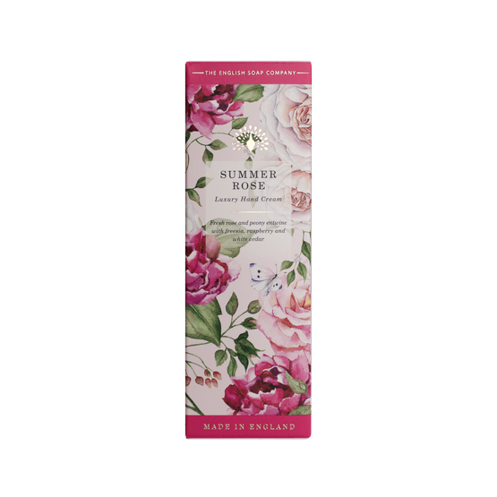 English Soap Company - Heritage Summer Rose Hand Cream 75ml