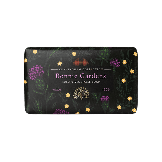 English Soap Company - Cunningham Collection Bonnie Gardens Lavender Soap 190g