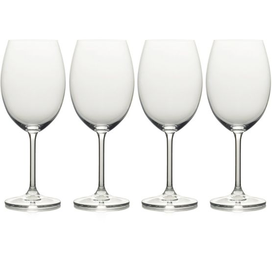 Mikasa - Julie Set Of 4 Bordeaux Wine Glasses