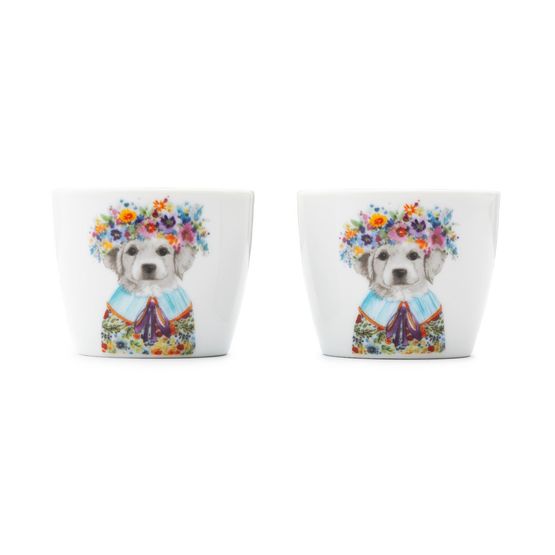 Mikasa - Tipperleyhill Porcelain Puppy Egg Cup Set of 2