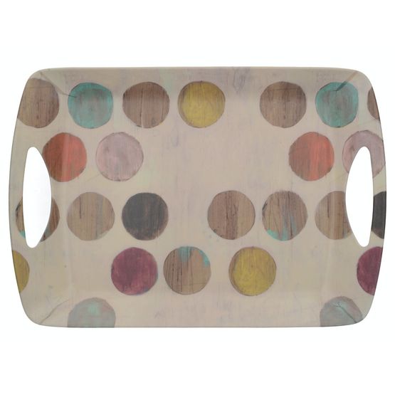 Creative Tops - Retro Spot Large Luxury Handled Tray
