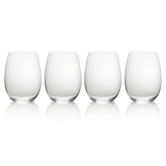 Mikasa - Julie Set Of 4 Stemless Wine Glasses