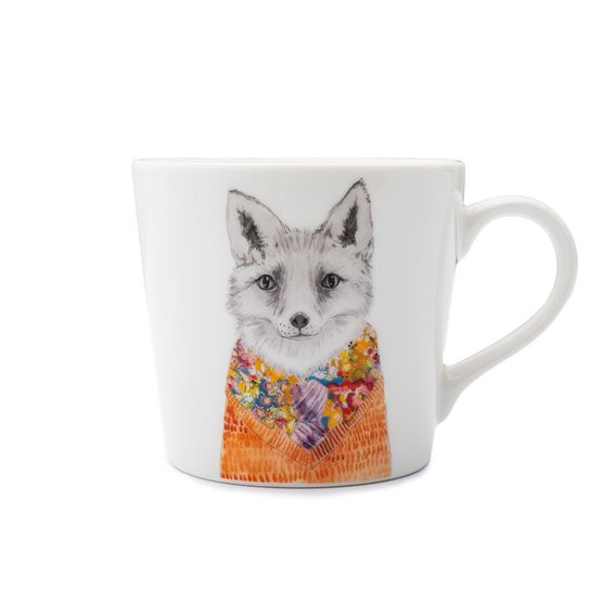 Mikasa - Tipperleyhill Fox Print Fine China Mug