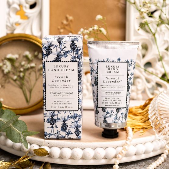 Toasted Crumpet - French Lavender Luxury Hand Cream 75ml